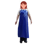 방수 앞치마 청색 기장 115cmX둘레 90cm 정육 수산 식당 주방 시장 예초 다용도 : 방가네철물