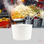 푸드트럭 분식 국물 750ml 종이용기 테이크용기 핫음식전용 : 서다락