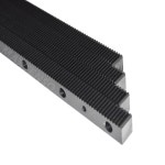 MAXTENSO 기어 랙 25MOD 조각 기계 1400MM TEETCH 96MM 오른쪽 헬리컬 25M 피니언 CNC 부품 왼쪽 샤프트 127MM 1x1400mm 1x96mm... 