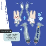 덴토 덴탈미러/하이스피드 핸드피스 키링 : 덴토는 덴탈토끼