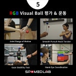 RGB Visual Ball 뉴로 트레이닝 소도구 : 주식회사 스포메드랩