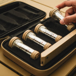 카고컨테이너 에어라이트 4개 차징독 가방 세트 랜턴 캠핑 조명 경량 : 인디에이