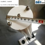 번호판인식기 기둥 주차장 파이프 L형 가이드 전주 상품 진입 비계 입구 선반 1 2헤더블랙 3D : 그날의직구