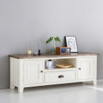 PORTLAND TV 거실장 G2445 앤틱화이트 8145.5998 1500x420x550mm, 화이트 : 마켓비 공식스토어