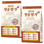 명품명가 플러스 오리와 호박 사료 5kg X 2개 : The플러스