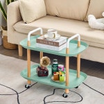 베셀로 주방 왜건 수납 폭 14 선반 4 57 6 높이 24 소형 인치 음식 22 카트 37 Bla 손잡이  Bla : 주니안스토어1012