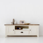 PORTLAND TV 거실장 G2445 앤틱화이트 8145.5998 1500x420x550mm, 화이트 : 마켓비 공식스토어