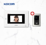 코콤 비디오폰 K6B VP-70A 7인치 디지털 인터폰 초인종포함 : 홈이룬