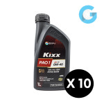 GS칼텍스 킥스 PAO-1 0W40 1L, 10개 : 그누네오일