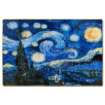 고흐 별이 빛나는 밤 명화 그림 비즈 거실 액자 pvc26 600x400mm, 골드 : 화신통상