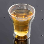 월드몽땅 이중 유리컵 200ml 쥬스컵 : 월드몽땅