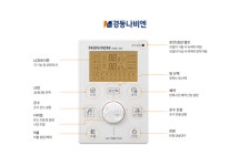 경동나비엔 NRM-20S 유선각방 메인 온도조절기 : 소닉홈시스
