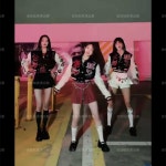 아이브 키치 무대의상 ive kitsch 의상 공연 옷 XS 같은 스타일의 블랙 프린트 재킷 : 조군통통마켓