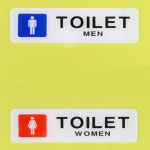 G.L.S TOILET 표지판 남녀화장실 표지판문패 : Good Lifestyle