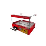 소형 온장고 편의점 핫바 치킨 휴게소 보온고 튀김 빨간색 1단 2판 : 미사물산