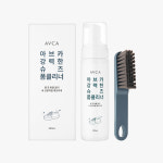 [아브카] 강력한 슈즈 폼 클리너 노워시 신발세정제 200ml+브러쉬 세트 : 아브카