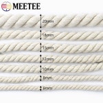 5M 20MM 공유 로프 재봉 코드 HOMETEXTILE 신발 액세서리 가닥 트위스트 스트랩 장식 가방 코튼 5mm White : 트렌씨