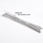 OD 서보 5MM 스틸 304 5MM 8MM 스테인레스 길이 2MM 기어 스티어링 5PCS 풀로드 30CM 레버 1 5mm : 주아앤로미