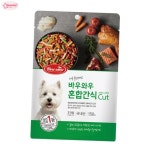 바우와우 혼합 CUT 150g 강아지간식 강아지과자 져키 펫간식 저염분 : 강아지펫샵