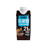 오트몬드 프로틴 제로슈거 쿠키앤크림, 250ml, 18개 : 글로리마켓
