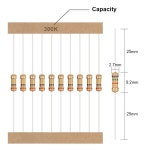860개 4W 탄소 키트 43값X20개 저항 저항기 샘플 모듬 필름 세트 1M 25W 1R : 에덴셀렉트