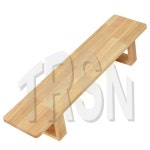 트렌드스냅 컴퓨터 모니터 받침대 내추럴 80cm 자세 거치대 : 유어죠이