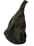 산263-1 슬링백 SAN263-1 Waxed Silng Bag - DARK MOCHA : 찬스클로딩