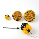 우리상회 전동드릴 청소솔 4종세트 옐로우 타일청소솔 : 우리상회 추천 스토어