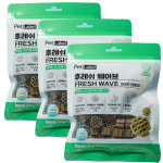 펫라벨 후레쉬 웨이브 덴탈껌 소형, 120g, 3개 : 오담 펫푸드