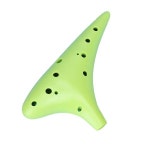 오카리나 12 홀 플라스틱 수지 악기 Pcs 17015290mm 초급 플루트 고품질 학습자 : Global item