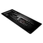 플레이기어 게이밍 마우스 장패드 마우스패드 PC방 카빈 M416 블랙, 780x300mm : PLAYGEAR