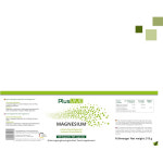 플러스바이브 PlusVive 마그네슘 Vegan 365 캡슐 : 유럽인