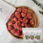 마른5 진짜 왕딸기칩 무첨가사과칩 무첨가파인애플칩 1+1+1 동결건조딸기 동결건조사과 : 마른5 관평