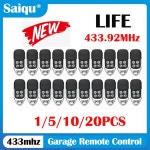 20PCS LIFE FIDO2 / BRAVO2 VIP2R 롤링 코드 433.92MHZ 차고 문 원격 제어 : 호상홀딩스