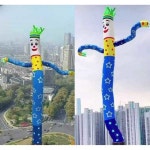 비브레 호객풍선 풍선인형 춤추는 공기인형 행사 주유소 : 우윤의 미소