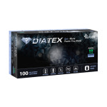 엘플렉스 다이아텍스 자동차 정비용 블랙 니트릴장갑 100매 두꺼운 위생 다용도 세차용 장갑 : 다이아텍스