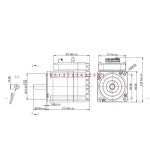 JMC 하이브리드 통합 폐쇄 루프 스텝퍼 서보 모터 드라이버, 2 상 Nema34 4.5N.m, 2000rpm, 24-80VDC, 6A iHSS86-60-45 : 플로우딜