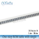 4000 개/몫 2512 SMD 저항기 5% 0.1R 0.47R 1R 3.3R 27R 1K 47K 360K 1M 2.2M 1W : 프라임무역67