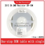4000 개/몫 2512 1W SMD 5% 저항기 0R-10M 0.1R 0.22R 0.33R 0.47R 1R 2K 15K 47K 51K 1M : 프라임무역67
