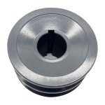 CMFG 2AK25-7/8, 2AK2578 v 벨트 풀리, 2.55인치 OD, 7/8인치 보어, 주철 재료, 4L 또는 A 3L 벨트용 AK 더블 그루브 모터 풀리... 