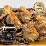 국내산 알배기 암꽃게 밥도둑 간장게장 2kg (2미) : 착한밥상