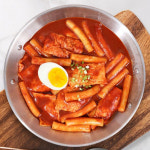 국물떡볶이 230g 1인분 간단조리 냉동 밀떡 어묵미포함 : 신대장떡볶이