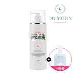 소분파우치X2EA 닥터문 알로에베라 혼합자차 대용량선크림 SPF50+ PA+++ 바디겸용 데일리선로션 1L, 1개 : 유니스마켓