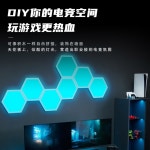 고비 헥사 패널 G1 벽등 10 H6061 없음 게이밍 육각퀀텀램프 한 세트 7개 : 하이브릿지인