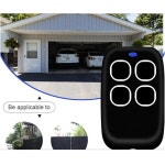 4버튼 UniversalGarage 도어 원격 제어 433MHz 복사기 코드 그래버 복제 게이트 키 Fob 명령 핸드 송신기 : 디어마이담