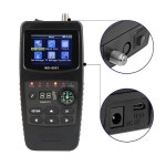 WS-6933 FTA CKU 밴드 디지털 위성 파인더 미터 2.1인치 LCD 디스플레이  Satlink UK 플러그용 7.4V/800mAh 배터리 : 한라산무역5