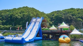 가평빠지 나루붐붐 수상레저 이용권 + 바베큐+숙박 : 강윤정프로샵