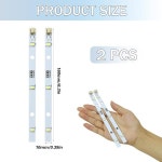 에이치비칠호 | RONGSHENG/HISENSE 냉장고 E용 LED 스트립 조명 2개 349766 MDDZ-162A 1629348 1529227 DC12V 2W LED 냉장고 라이트 바 호 : 에이치...