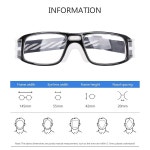 수그리 남자 농구 안경 축구 스포츠 보호 안전 고글, 교체 가능한 렌즈용 : 트웬티글로벌마켓