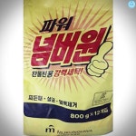 파워넘버원 빨래 세제 세탁 가루 세탁기 가루형 12포 : 공구쩜